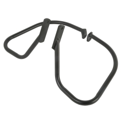 TCMT XF290677-B Black Saddlebag Guard Bar For Harley Softail Heritage Springer FLSTS 1997-1999