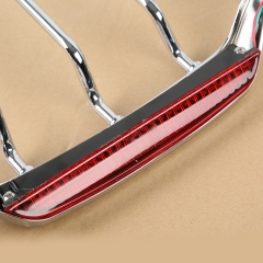 Air Wing Tour Pak Pack Luggage Rack w/ built in LED Light Fit For Harley Touring