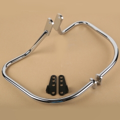 TCMT XF290677 Chrome Saddlebag Guard Bar For Harley Softail Heritage Springer FLSTS 1997-1999