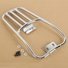 Chrome Fender Luggage Rack FIT For Harley Softail Deluxe 2006-2018 Fat Boy 07-18