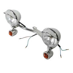 Passing Fog Light Bar Kit fit For Honda VT Shadow Ace Sabre Classic 500 700 750 1100