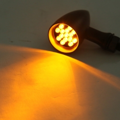 Mini LED Turn Signal fit For Harley Sportster Softail Bobber Customer Motorbike
