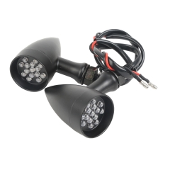 Mini LED Turn Signal fit For Harley Sportster Softail Bobber Customer Motorbike