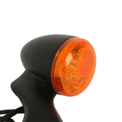Rear Turn Signal Light Black Bar FIT For Harley Street FLHX FLTR Road Glide 10-19
