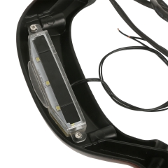 Rear Turn Signal Light Black Bar FIT For Harley Street FLHX FLTR Road Glide 10-19
