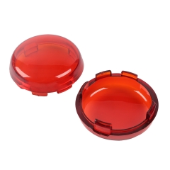 Red Turn Signal Lens FIT For Harley Davidson XL883 XL1200 Sportster 1992-up