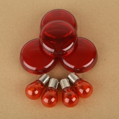 Rot Blinker Linse Amber Lampe FIT FOR Harley Dyna Softail Sportster