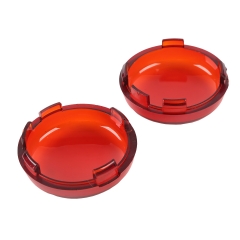 Red Turn Signal Lens FIT For Harley Davidson XL883 XL1200 Sportster 1992-up