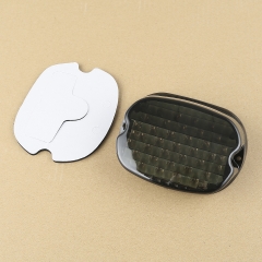 Smoke LED Tail light License Plate Lamp fit For Harley FLHTC FLHTCU FLHTK 09-later