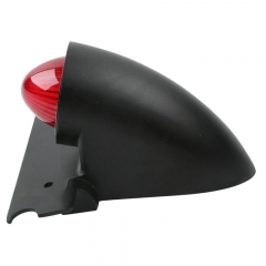 Black Cast Aluminum LED Tail Brake Light Fit For Harley Bobber Chopper Custom