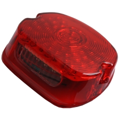 Red LED Tail Brake Light Fit FOR Harley Sportster Softail Dyna FLST 1991-2010