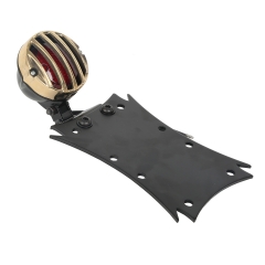 Aluminum Tail Light Side Mount License Plate For Harley Sportster Bobber Chopper