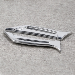 Chrome Fairing Intake Scoops For Honda 2012-2017 Goldwing GL1800 Audio Comfort