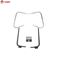 TCMT XF2906317-BE Black Chrome Saddlebag Bracket Set For Harley Davidson Touring Models 1997-2008