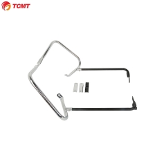 TCMT XF2906317-BE Black Chrome Saddlebag Bracket Set For Harley Davidson Touring Models 1997-2008