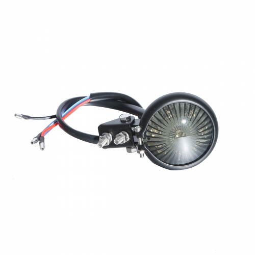 Smoke Mini Bate LED Tail Light For Harley Dyna Touring Chopper Bobber Motorcycle