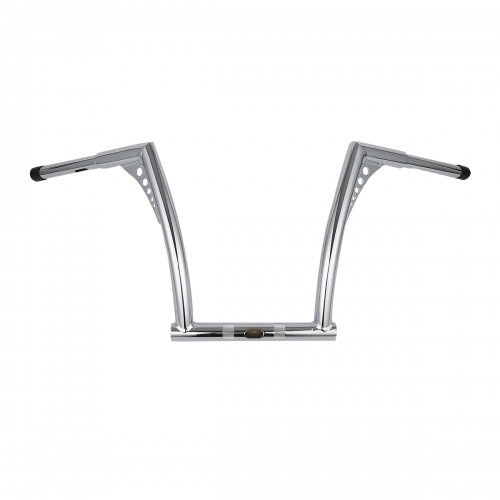 TCMT XF161034-E-14 Chrome Rise 14" Handlebar 1-1/4" For Harley Low Rider FXLR 2018-2019 FXDF FXDB