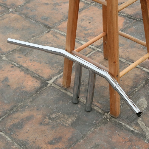 TCMT XF161005-E-10 9.5" Rise T-Bars Handlebar Drag For Harley Davidson FLST FXST Sportster XL DYNA