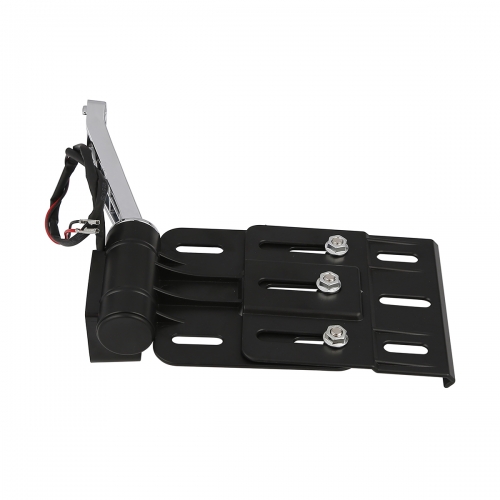 LED Light Side Mount License Plate fit For Harley Sportster1200 Custom XL1200C 04-16