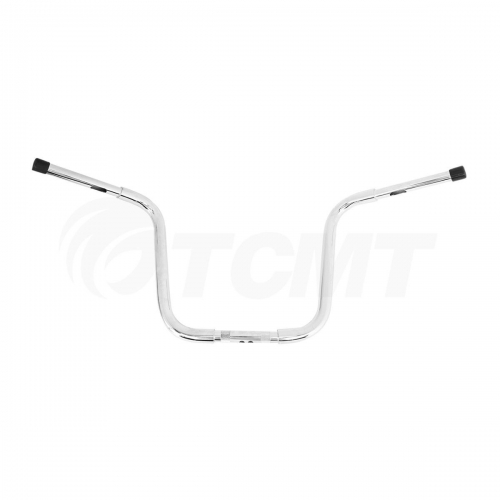 TCMT XF161007-E-14 Chrome Ape Hangers 1.25" 14" Fat Rise Hanger Bars Fit For Harley XL883 1200 FLST