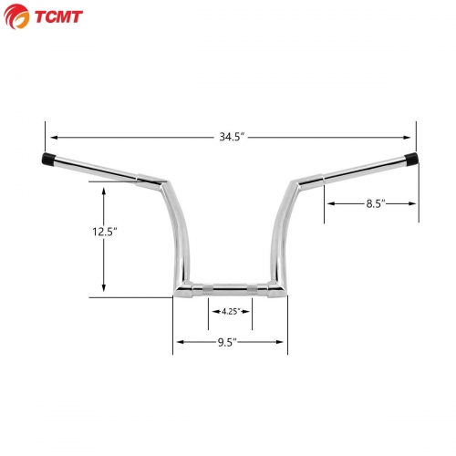 TCMT XF1610440-E Front Handlebar Handle Bar Fit For Victory Hard Ball 2012-2013 Cross Roads 2010-2014