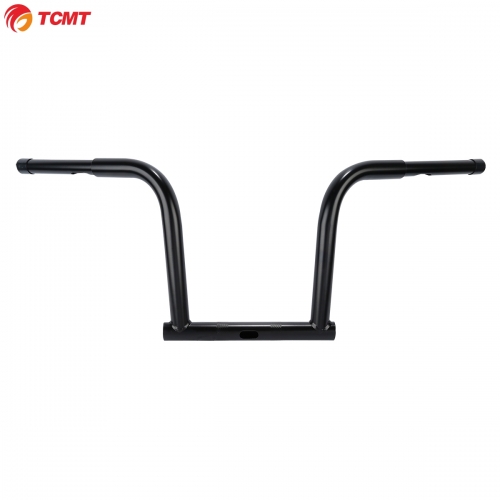 TCMT XF161036-B-12 12" Black 1-1/4" Batwing Handlebar Fit For Harley 16-17 DYNA FXDLS 99-17 FXDWG
