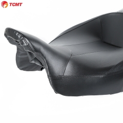 TCMT XF2906C52 Black Rider Passenger Seat Fit For Harley Road King Electra Street Glide 14-18