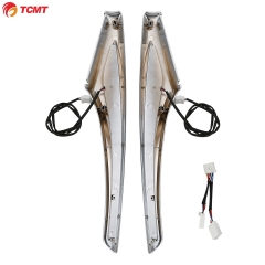 Chrome Saddlebag Accent Swoop LED Light Fit For Honda Goldwing GL1800 & F6B 2012-2015