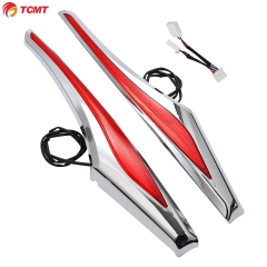 Chrome Saddlebag Accent Swoop LED Light Fit For Honda Goldwing GL1800 & F6B 2012-2015
