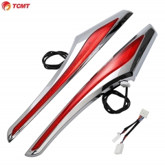 Chrome Saddlebag Accent Swoop LED Light Fit For Honda Goldwing GL1800 & F6B 2012-2015