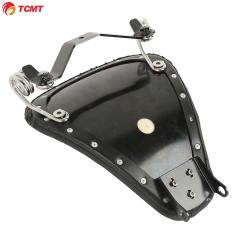 TCMT XF2906C03 Solo Seat + Brackets Spring Fit Harley Sportster XL1200 883 Iron 883 04-06 10-up