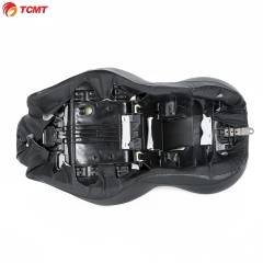 TCMT XF2906C52 Black Rider Passenger Seat Fit For Harley Road King Electra Street Glide 14-18