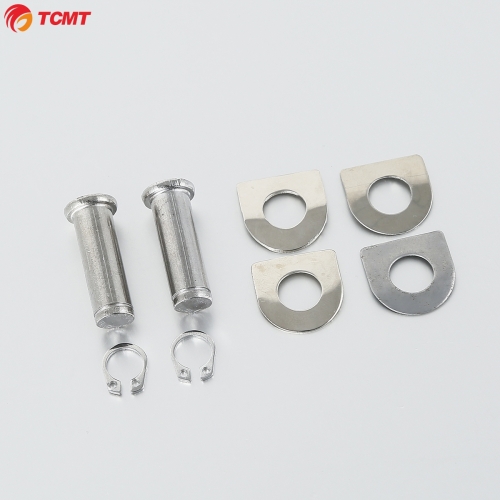 TCMT XF2906C55 Chrome Passenger Footpeg Mounts Kit Pins For Harley H-D Sportster XL 883 1200