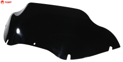 TCMT XF2906C198-B 9.5'' Black Windshield Windscreen Fit For Harley Road Glide FLTR FLTRX 1989-2013