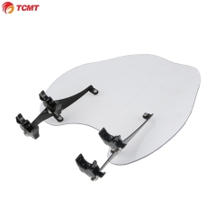 TCMT XF290643-B Clear Windscreen Wind Shield Screen For Harley Sportster XL883 1200 1988-2010