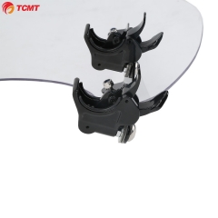 TCMT XF290643-B Clear Windscreen Wind Shield Screen For Harley Sportster XL883 1200 1988-2010