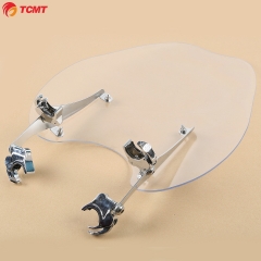 TCMT XF290643 Clear Windscreen Wind Shield Screen For Harley Sportster XL883 1200 1988-2010