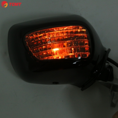TCMT  Mirror For Honda Goldwing GL1800 Black Pair Rear View Mirror Turn Signals For Honda Goldwing GL1800 F6B 13-17