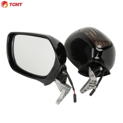 TCMT  Mirror For Honda Goldwing GL1800 Black Pair Rear View Mirror Turn Signals For Honda Goldwing GL1800 F6B 13-17