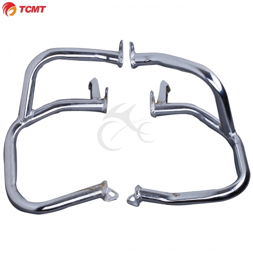 TCMT For Honda GL1800 Left & Right Iron Engine Case Guards Bars Fit For Honda Goldwing GL1800 01-11