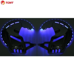 TCMT For Honda GL1800 Front Ring of Fire Brake Disc Rotor Covers led For Honda Goldwing GL1800 01-11