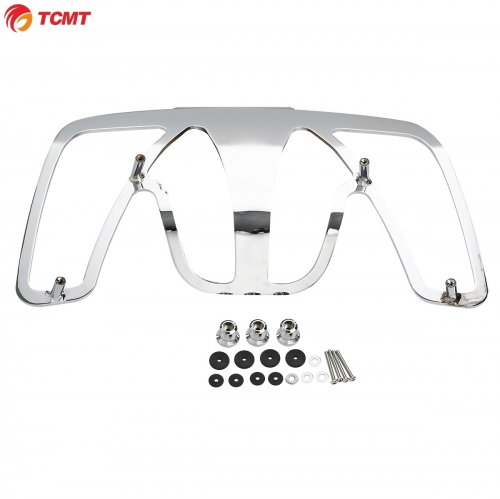 TCMT Chrome/BlacK Trunk Luggage Rack For Honda Goldwing 1800 GL1800 2001-2017