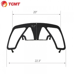 TCMT Chrome/BlacK Trunk Luggage Rack For Honda Goldwing 1800 GL1800 2001-2017