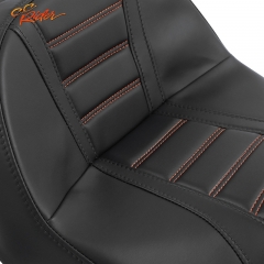 CC Rider XF2906SC52-02-BO2 Passenger Rider Seat Fit For Harley Tri Glide Electra Glide 2009-2020