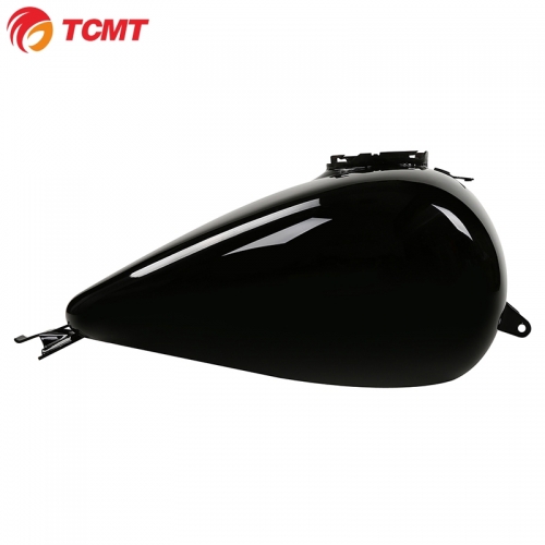 TCMT Painted Black 6 Gallon Motorcycle Fuel Gas Tank For Harley Touring 2008-2020
