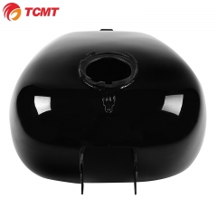 TCMT Painted Black 6 Gallon Motorcycle Fuel Gas Tank For Harley Touring 2008-2020