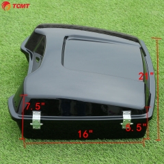 TCMT Razor Pack Trunk + Latch Fit For Harley Tour Pak Road King Glide 97-13