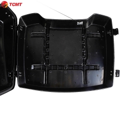 TCMT Black 5.5'' Trunk Pack Trunk For Harley Touring Road King Steet Glide 1997-2013