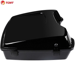 TCMT Black 5.5'' Trunk Pack Trunk For Harley Touring Road King Steet Glide 1997-2013
