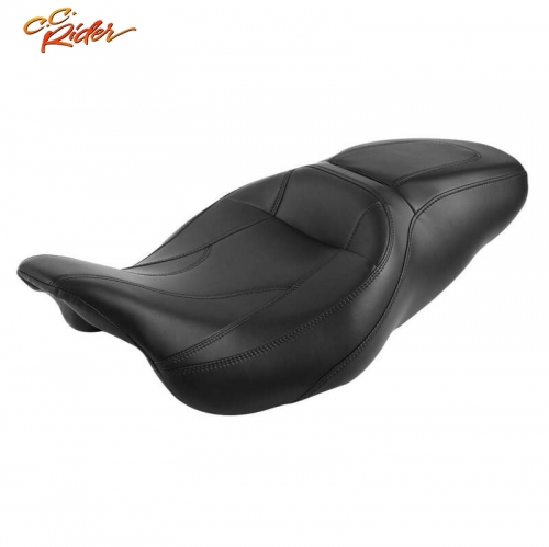 CC Rider XF2906S03-02 Two Up Driver Passenger Seat Fit For Harley Touring Street Glide 2009-2020 5 color